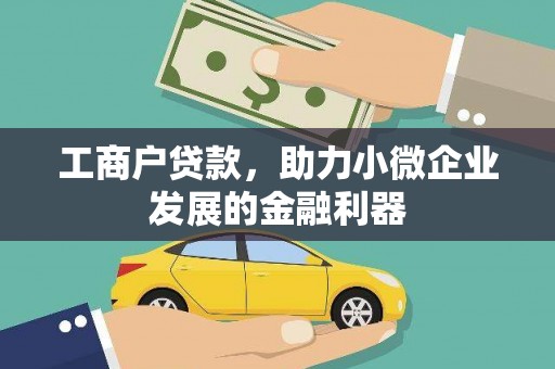 海南工商户贷款，助力小微企业发展的金融利器