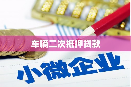 海南车辆二次抵押贷款