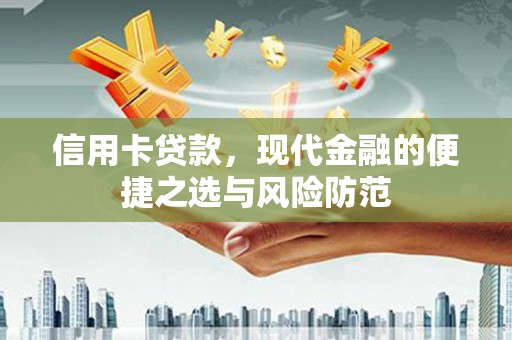 海南信用卡贷款，现代金融的便捷之选与风险防范