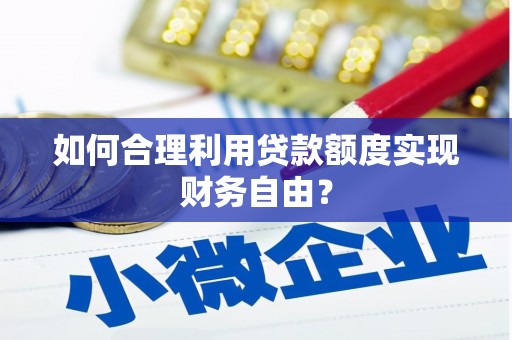 海南如何合理利用贷款额度实现财务自由？