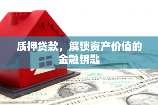 海南质押贷款，解锁资产价值的金融钥匙
