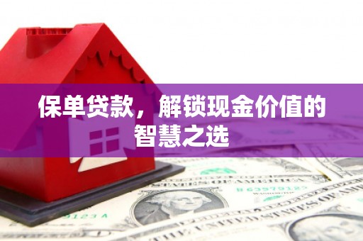 海南保单贷款，解锁现金价值的智慧之选