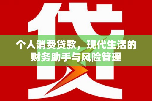 海南个人消费贷款，现代生活的财务助手与风险管理