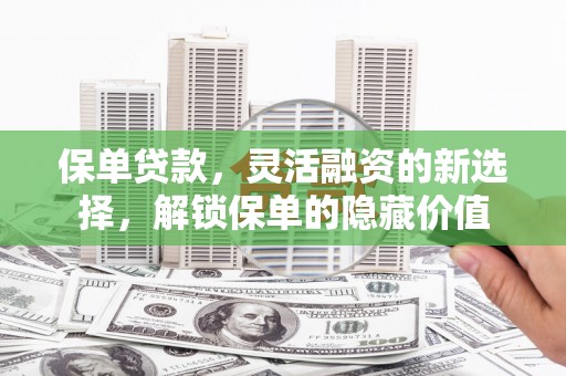 海南保单贷款，灵活融资的新选择，解锁保单的隐藏价值