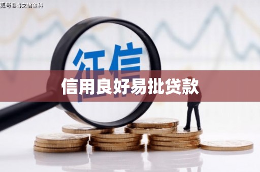 海南信用良好易批贷款