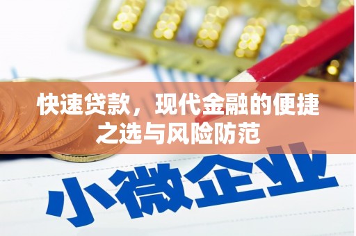 海南快速贷款，现代金融的便捷之选与风险防范