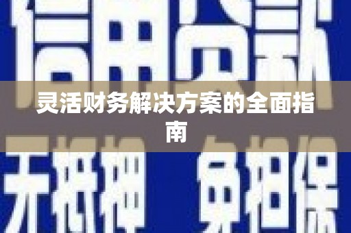 海南灵活财务解决方案的全面指南