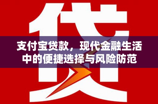 海南支付宝贷款，现代金融生活中的便捷选择与风险防范