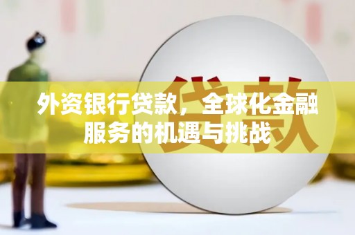 海南外资银行贷款，全球化金融服务的机遇与挑战