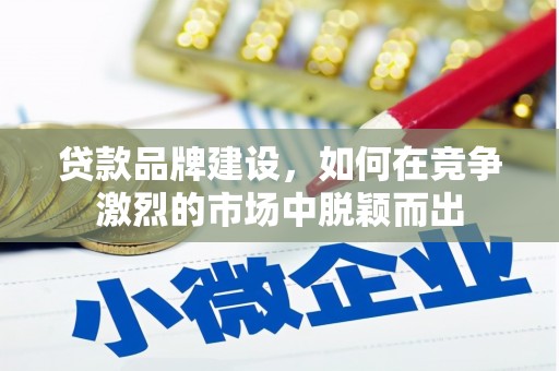 海南贷款品牌建设，如何在竞争激烈的市场中脱颖而出
