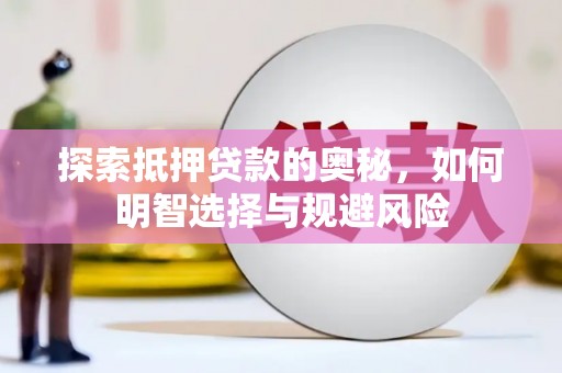 海南探索抵押贷款的奥秘，如何明智选择与规避风险