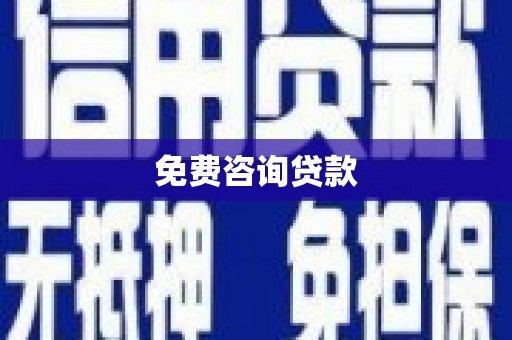 海南免费咨询贷款