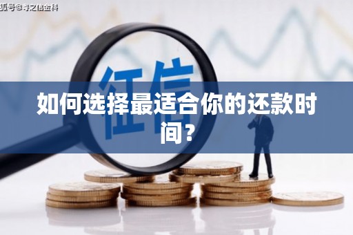 海南如何选择最适合你的还款时间？