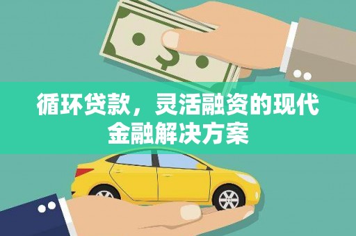 海南循环贷款，灵活融资的现代金融解决方案