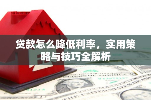 海南贷款怎么降低利率，实用策略与技巧全解析