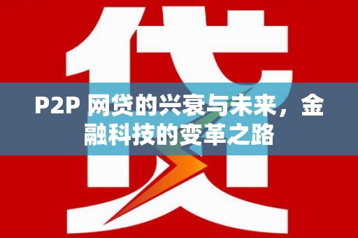 海南P2P 网贷的兴衰与未来，金融科技的变革之路