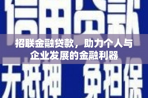 海南招联金融贷款，助力个人与企业发展的金融利器