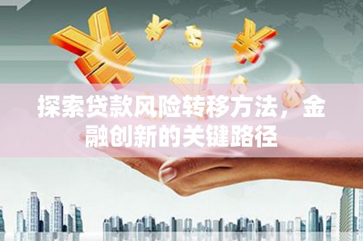 海南探索贷款风险转移方法，金融创新的关键路径