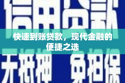 海南快速到账贷款，现代金融的便捷之选