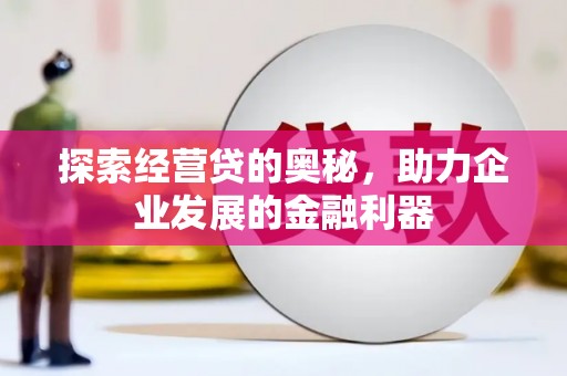 海南探索经营贷的奥秘，助力企业发展的金融利器
