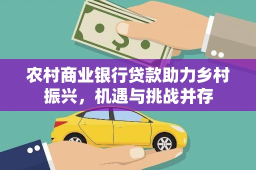 海南农村商业银行贷款助力乡村振兴，机遇与挑战并存