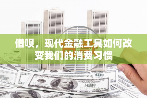 海南借呗，现代金融工具如何改变我们的消费习惯