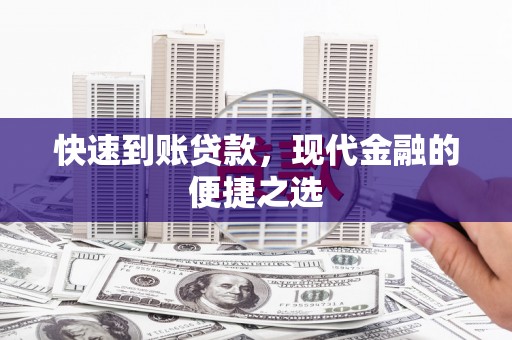 海南快速到账贷款，现代金融的便捷之选