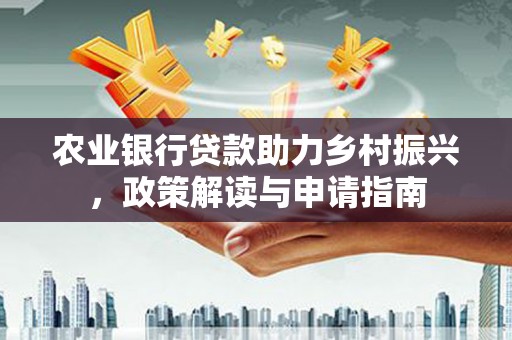 海南农业银行贷款助力乡村振兴，政策解读与申请指南