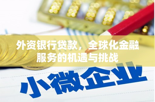 海南外资银行贷款，全球化金融服务的机遇与挑战